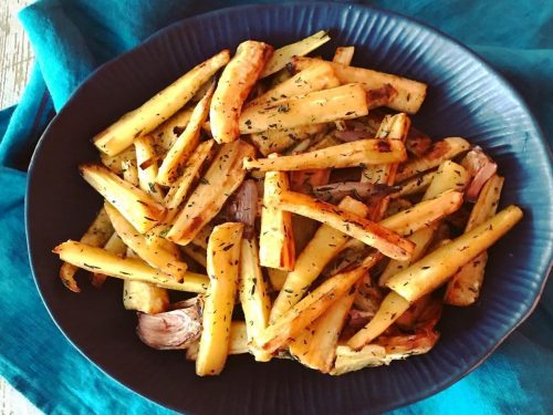 Honey-Roasted Parsnips