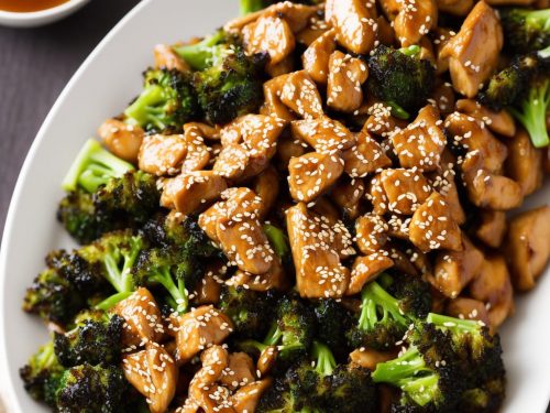 Honey & Soy Chicken with Sesame Broccoli