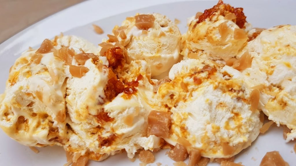 Honeycomb Ice Cream