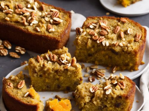 Honeyed Squash & Nut Roast Cake