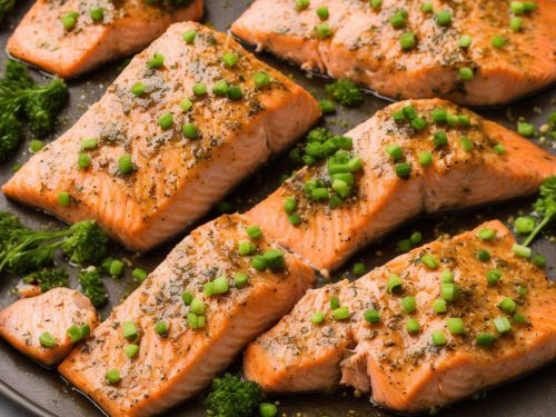 Horseradish Baked Salmon