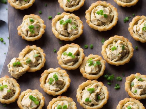 Horseradish Chicken Tartlets