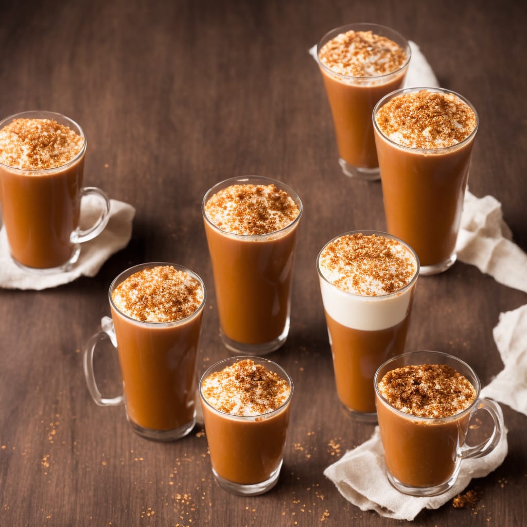 Hot Caramel Malted Milk