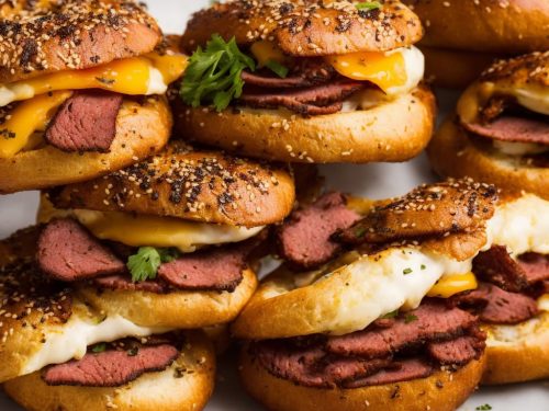 Hot Pastrami Bagels