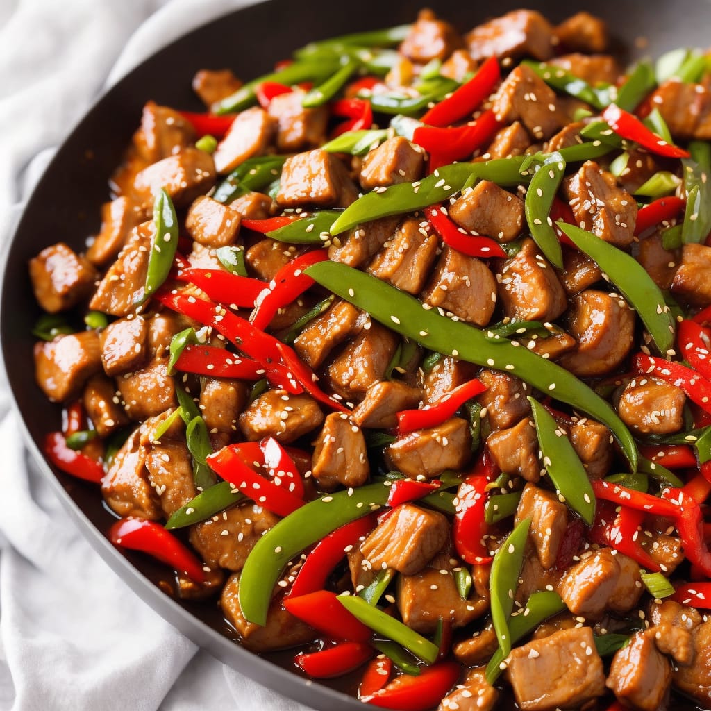 Hot & Sour Pork & Pepper Stir-Fry