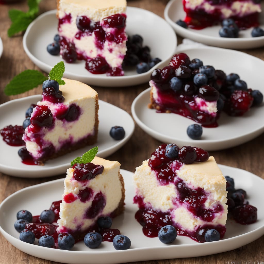 Huckleberry Cheesecake