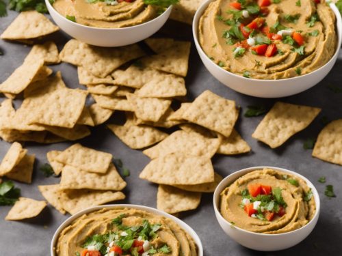 Hummus with Veg Sticks