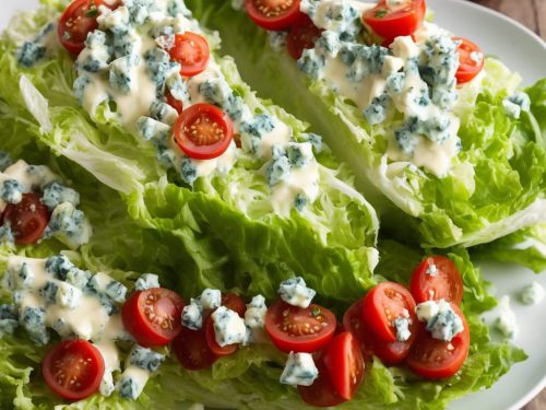 Iceberg Wedge Salad with Blue Cheese Dressing