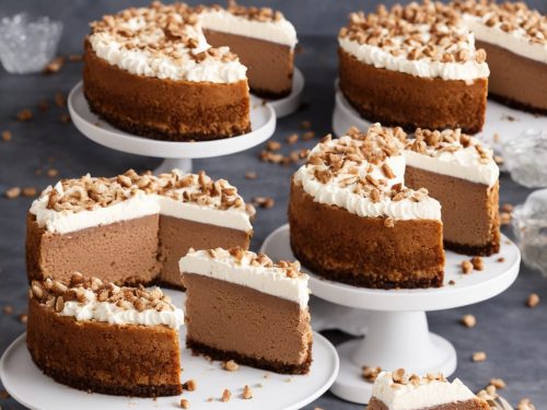 Iced Chestnut Ripple Cheesecake