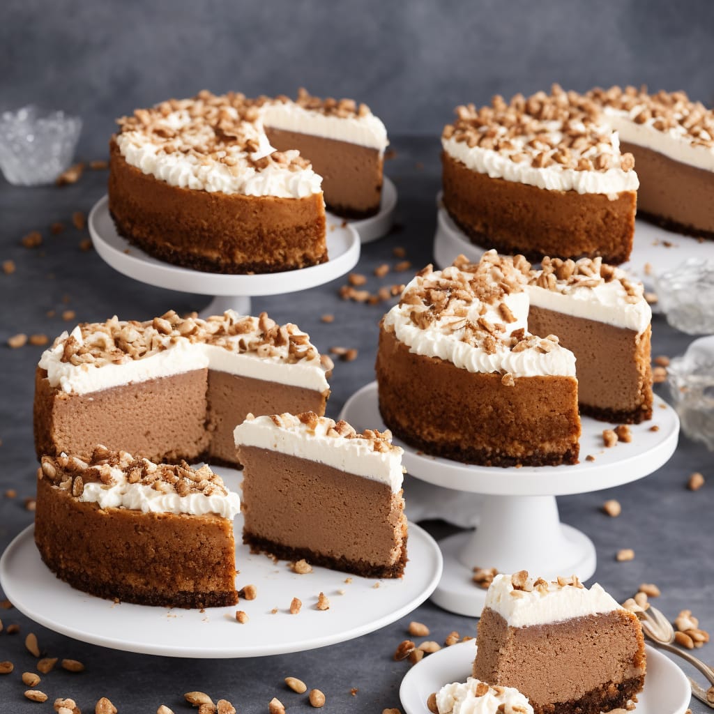 Iced Chestnut Ripple Cheesecake