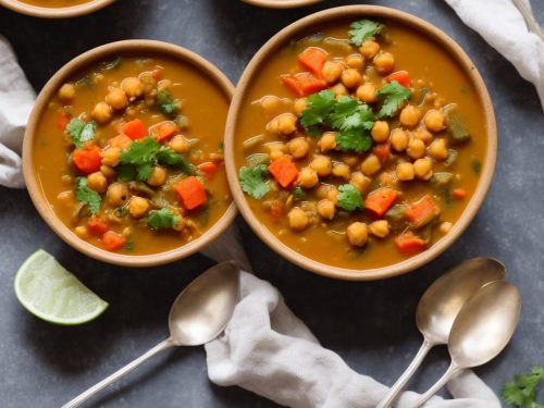 Indian Chickpea & Vegetable Soup