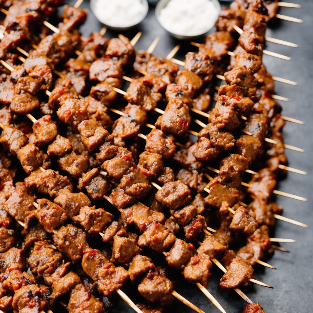 Indian Minced Lamb Skewers