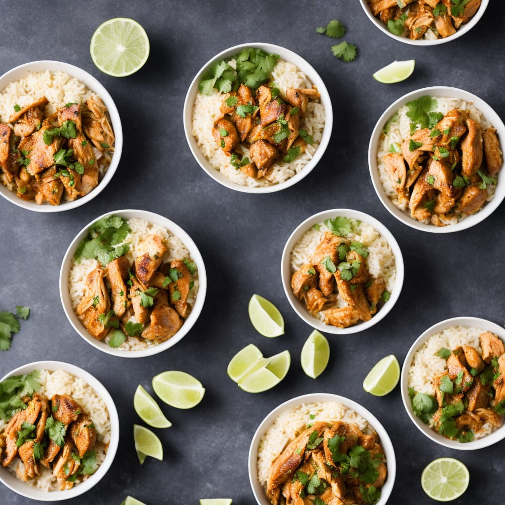 Instant Pot Mexican Chicken and Rice Bowls