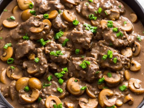 Instant Pot® Salisbury Steak with Onion and Mushroom Gravy Recipe