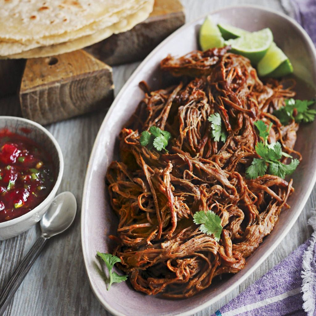 Instant Pot Shredded Flank Steak Recipe