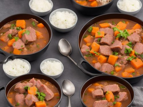 Instant Pot® Stew Using Frozen Meat