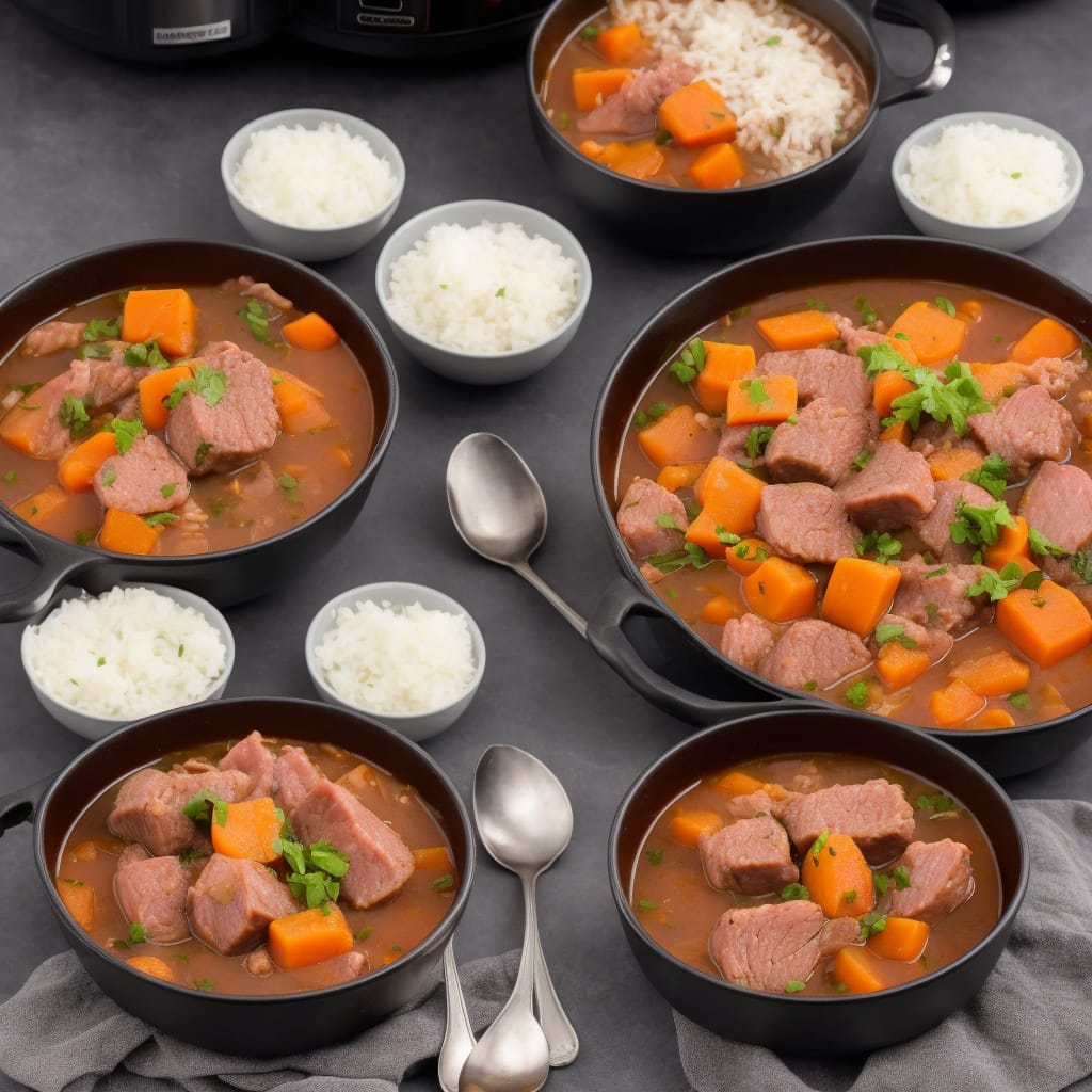 Instant Pot® Stew Using Frozen Meat