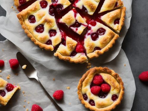 James Martin’s Double Raspberry Bakewell Tart