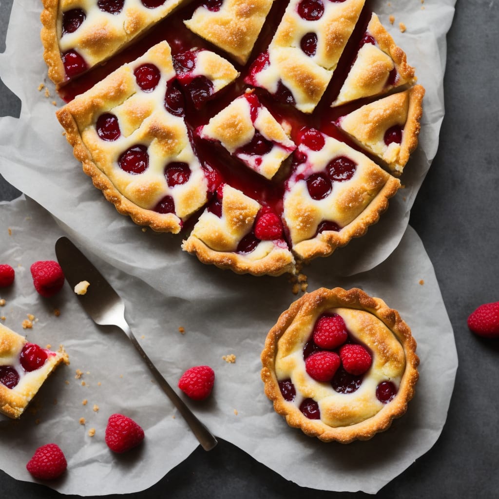 James Martin’s Double Raspberry Bakewell Tart