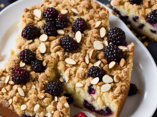 Jammy Blackberry & Almond Crumble Cake