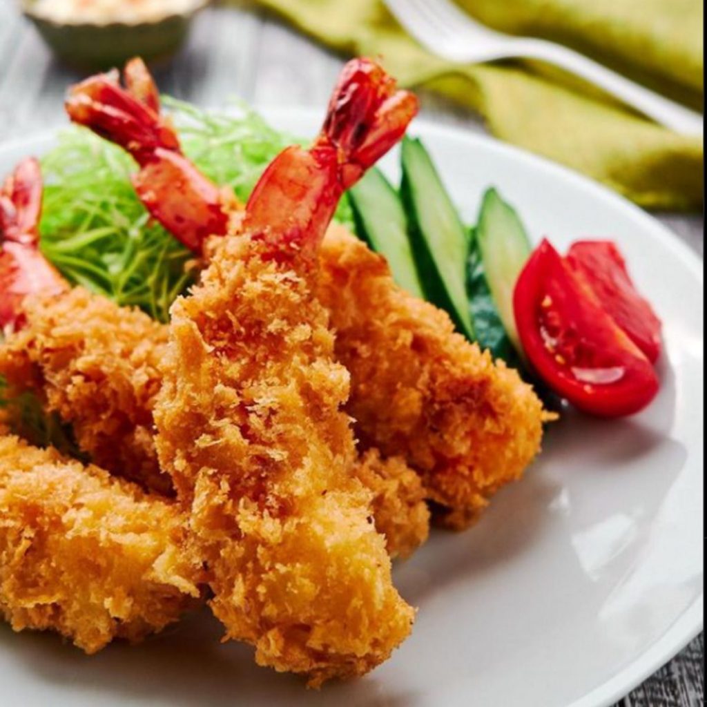 Japanese-Style Deep-Fried Shrimp