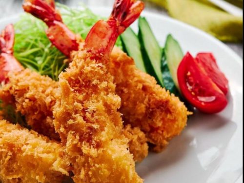 Japanese-Style Deep-Fried Shrimp