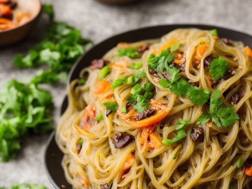 Japchae Korean Glass Noodles