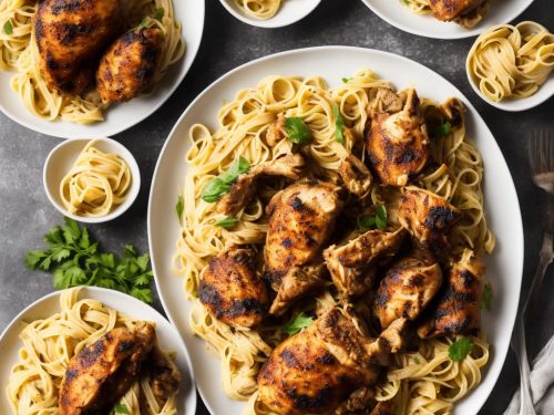 Jerk Chicken and Pasta