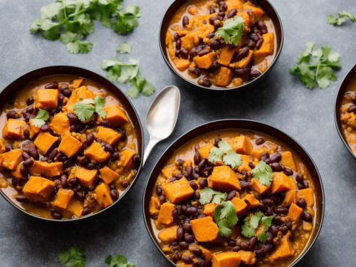 Jerk Sweet Potato & Black Bean Curry