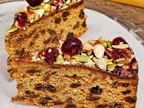 Jewelled Fruit, Nut & Seed Cake