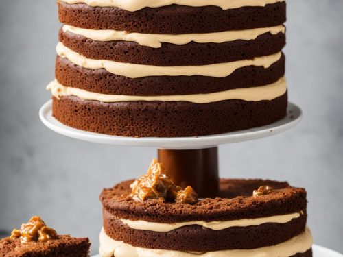 John Whaite's Chocolate Chiffon Cake with Salted Caramel Buttercream