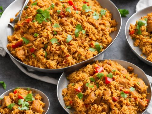 Jollof Rice with Chicken