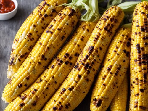 Juicy, Grilled Corn On The Cob