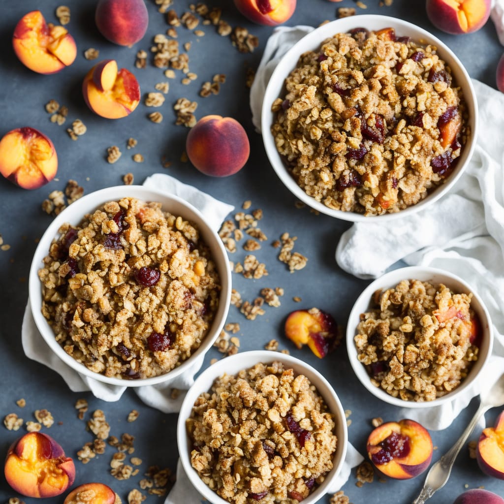 Juicy Peach Crisp