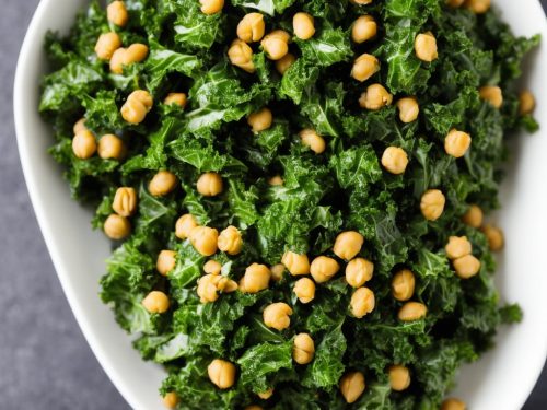 Kale with Chana & Coconut