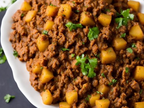 Keema Aloo (Ground Beef and Potatoes)