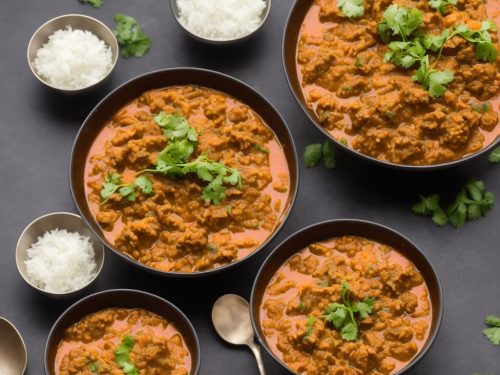 Keema Curry & Raita