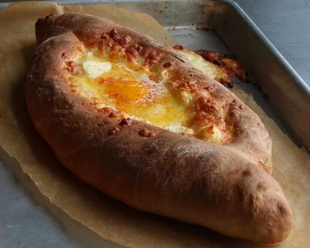 Khachapuri (Georgian Cheese Bread)