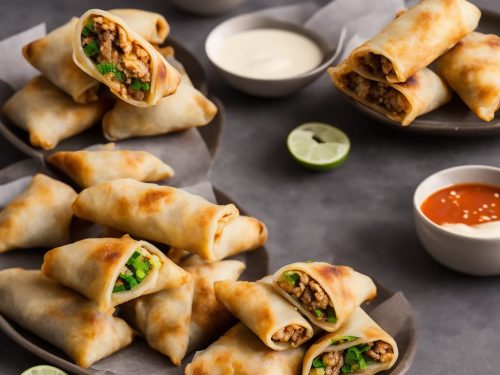 Korean Mandu (Egg Rolls)