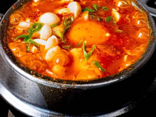 Korean Soft Tofu Stew (Soon Du Bu Jigae)