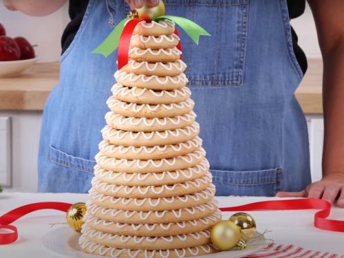 Kransekake (Norwegian Almond Ring Cake)