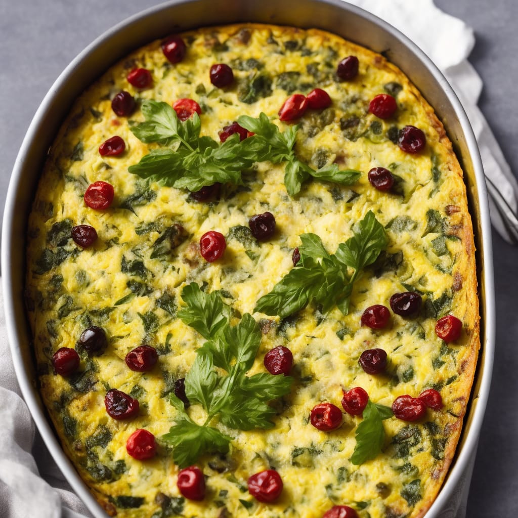 Kuku Sabzi (Herb Frittata with Barberries)