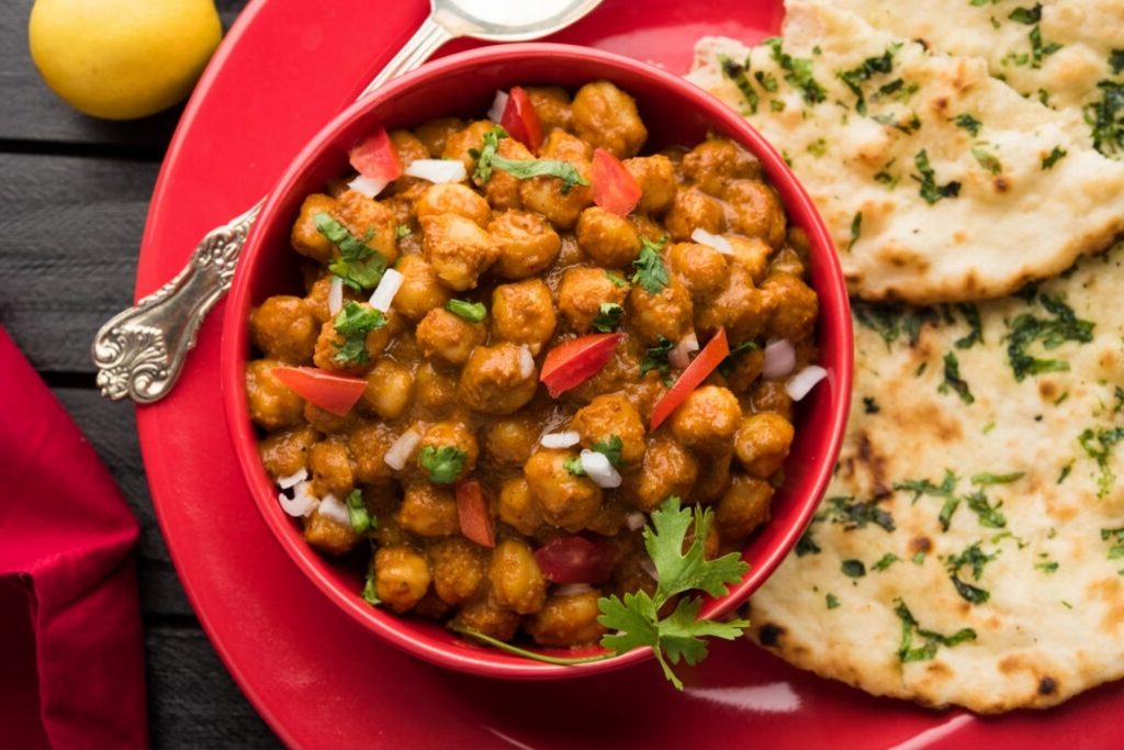 Lamb, Chickpea & Spinach Curry with Masala Mash