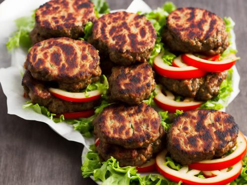 Lamb Kebab Burger