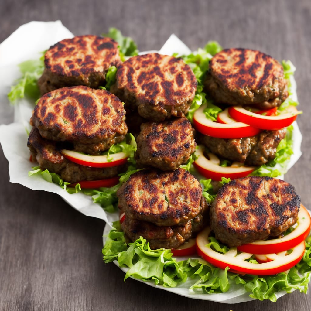 Lamb Kebab Burger