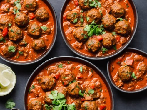 Lamb Masala Meatball Curry