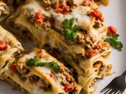 Lasagna Alfredo Roll Ups Recipe