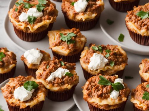 Lasagna Cupcakes