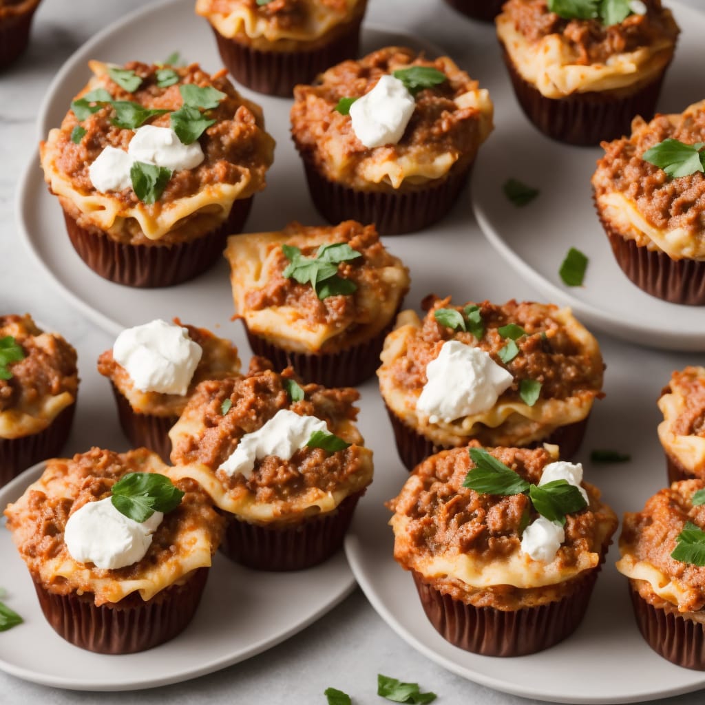 Lasagna Cupcakes