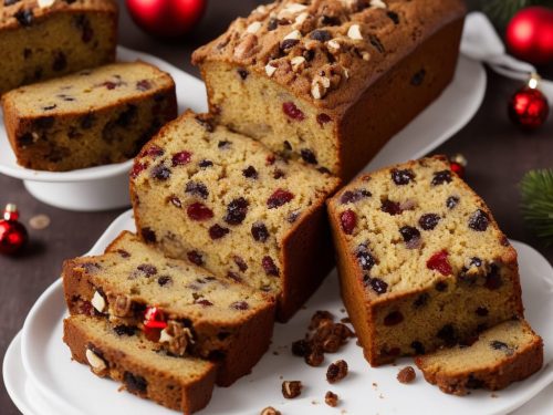 Last-minute Christmas loaf cake